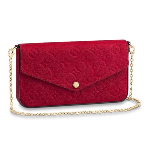 louis vuitton red pocket|louis vuitton monogram pochette.